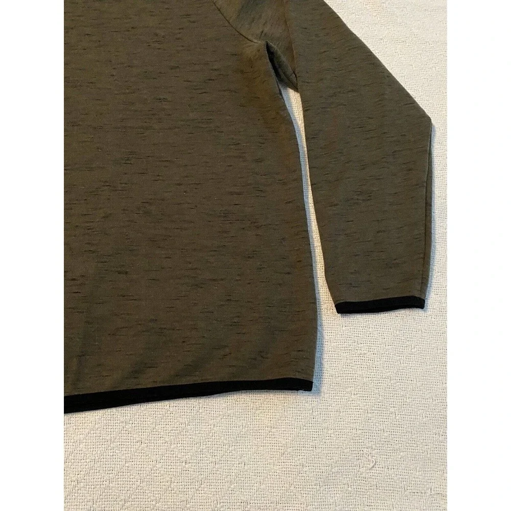 Zelos Endurance Fleece Men's XL 1/4 Zip Athletic Sweater Jacket Green W - Picture 15 of 16